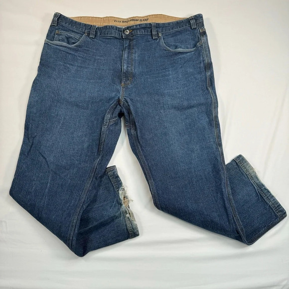 Duluth Trading Co Other - Duluth Flex Ballroom Straight Leg Jeans Mens Size 44x28 Medium Blue Relaxed